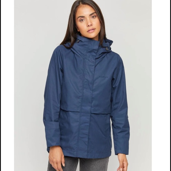 Brand new Mazine navy light jacket with hood! - Picture 3 of 11
